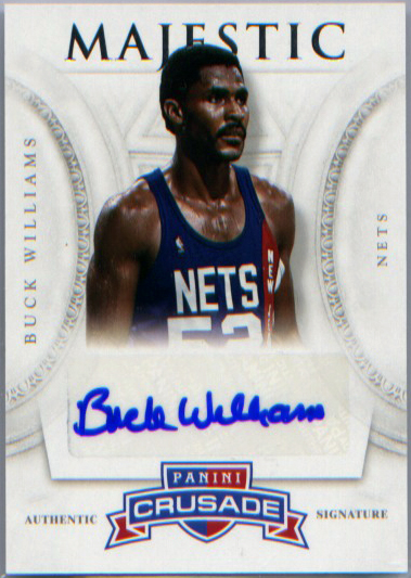 2012-13 Panini Crusade Majestic Signatures #60 Buck Williams product photo